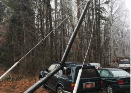 SVCC Power Line Worker Grads to the Rescue