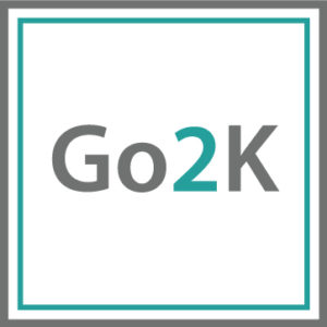 go 2 k logo