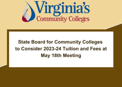 State Board for Community Colleges to Consider 2023-24 Tuition and Fees at May Meeting