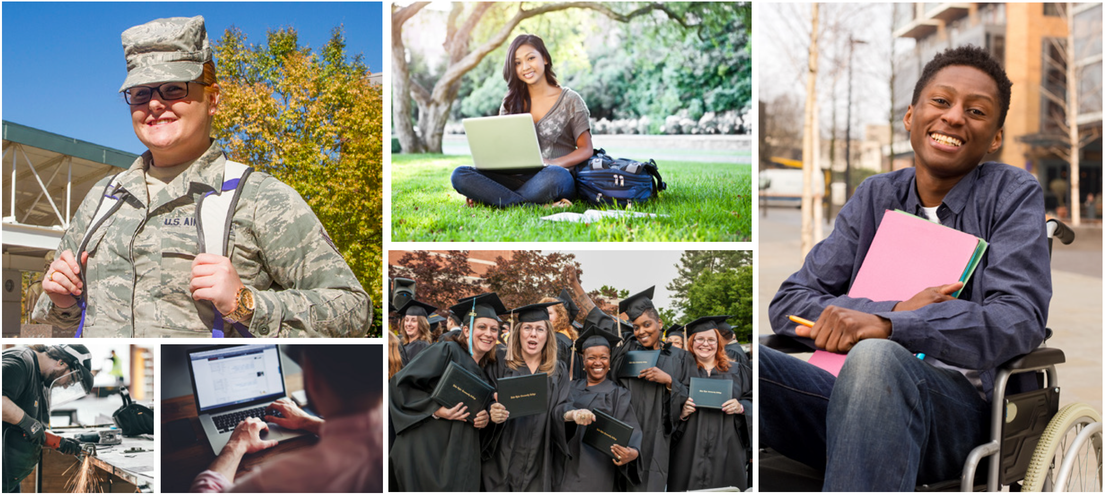 Photo Montage of Students Photo montage of VCCS students