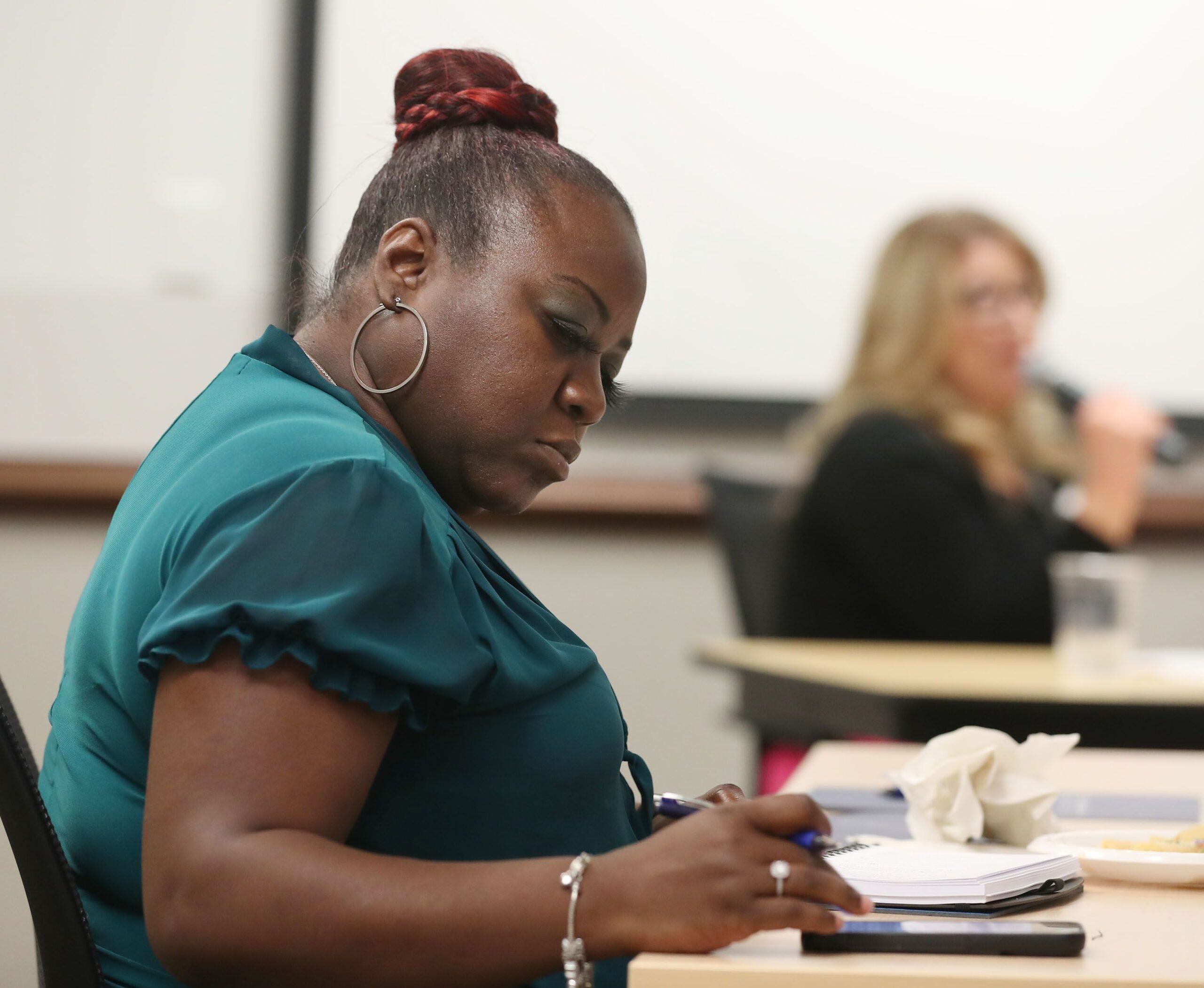 Image of VBA fellow and Reynolds CC student Teunshea Morris