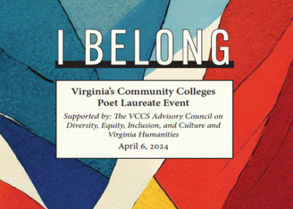 Inaugural free live performance event at PVCC April 6 features poets, artists from Virginia’s Community Colleges