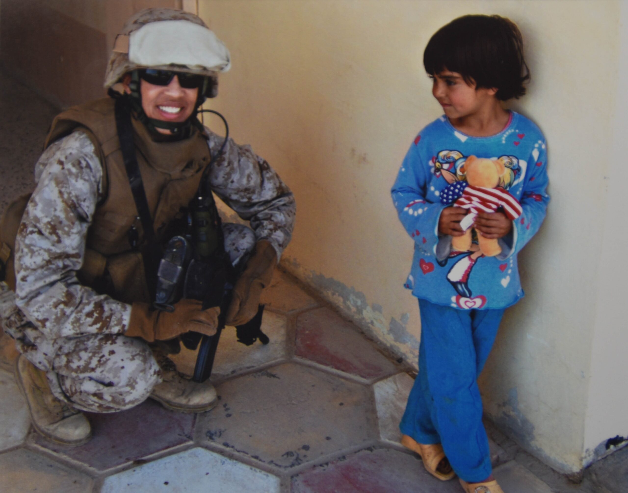 Saunders in Afghanistan