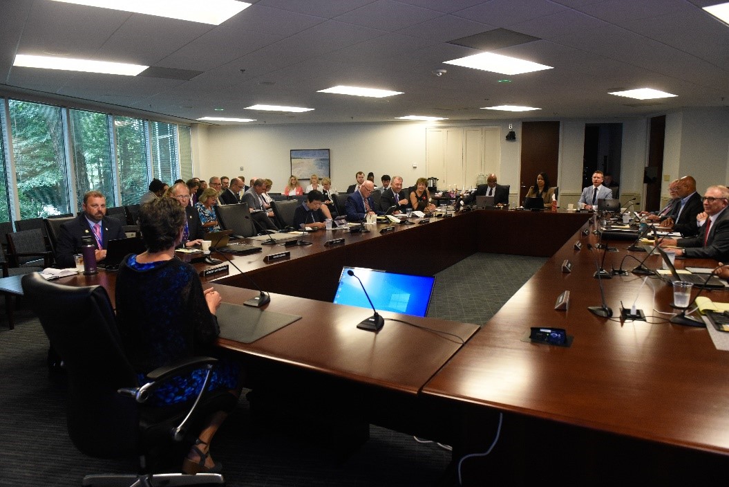 Image of board in action