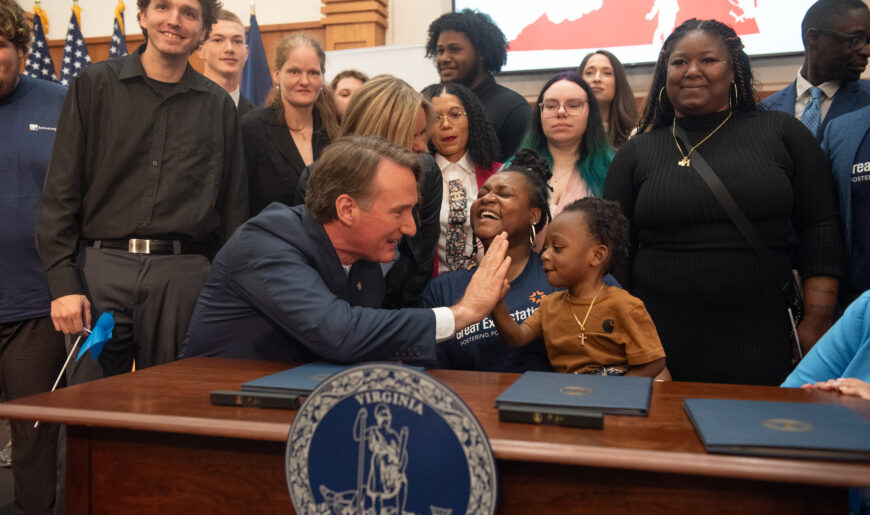 New state law proposed by Virginia Community College students will benefit foster youth statewide