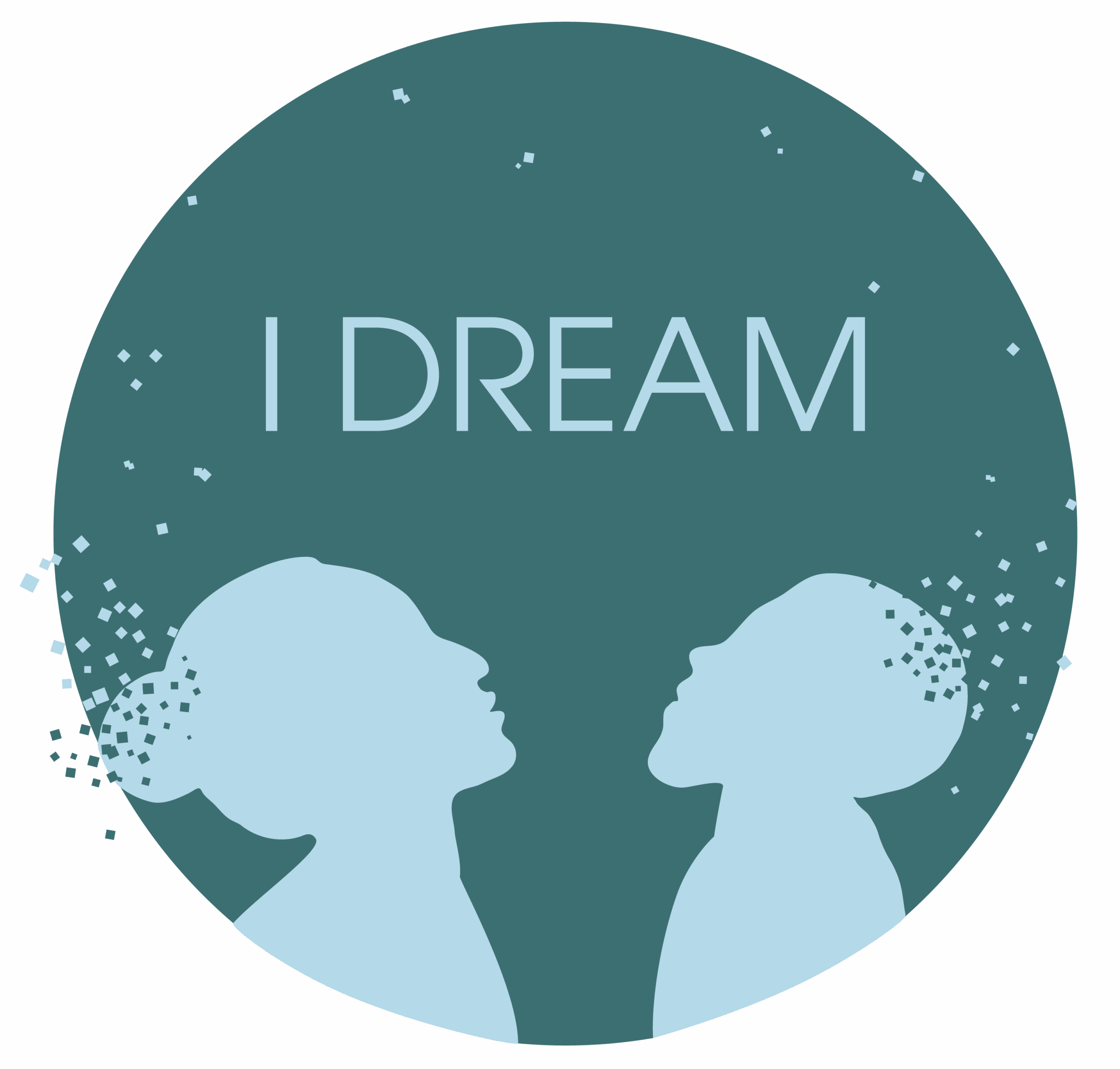 I Dream Logo Turquoise