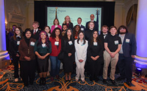 Chancellor Dore at the VCCS annual Legislative Reception, hosted by the Virginia Foundation for Community College Education.